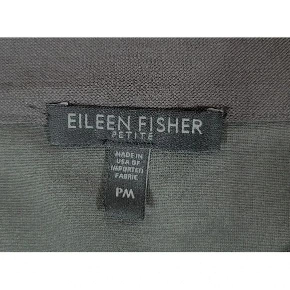 Eileen Fisher Stretch Bodycon Skirt Women's Size Petite Medium Gray Pull On - Picture 3 of 4